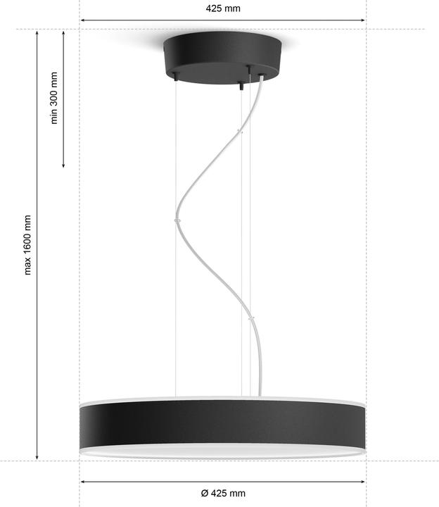 Immagine prodotto Philips Hue White Ambiance Enrave (4500 lm)