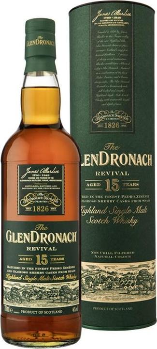 Actual product image Glendronach 15 Year Old Revival (Single Malt, Scotch whisky)