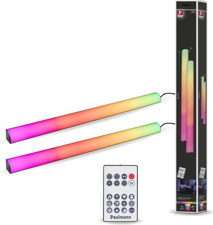 Immagine prodotto Paulmann Bastoncini luminosi dinamici EntertainLED Lightbar (RGB, 60.50 cm, Interno)