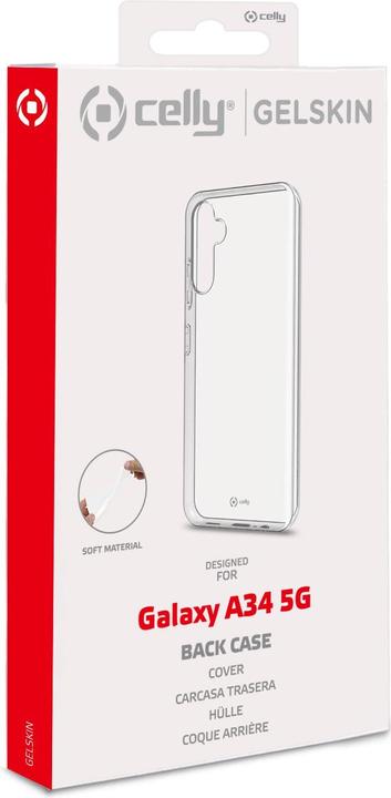 Actual product image Celly Gelskin (Samsung Galaxy A34 5G)