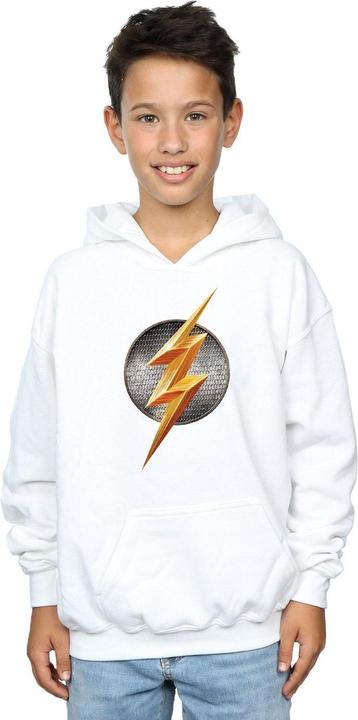 Image du produit - Sweat à capuche JUSTICE LEAGUE MOVIE FLASH EMBLEM - Garçon (128)