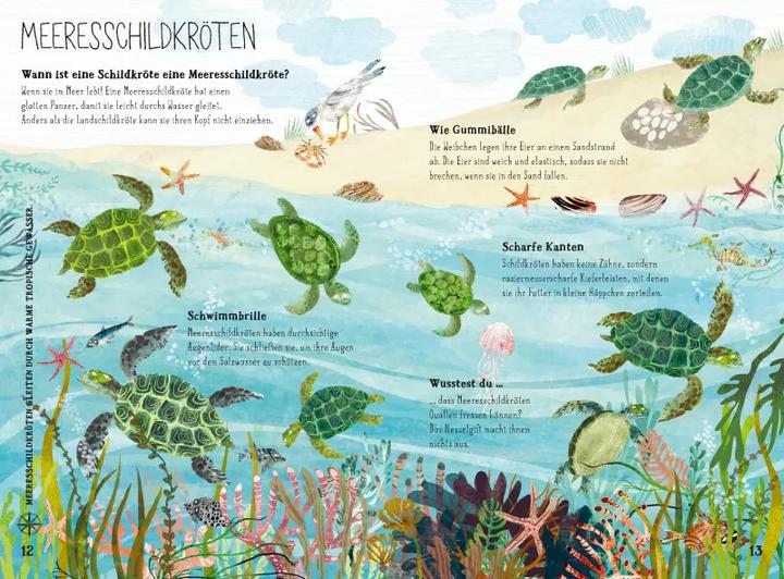 Actual product image Was lebt im grossen tiefen Blau? (German, Yuval Zommer, 2019)