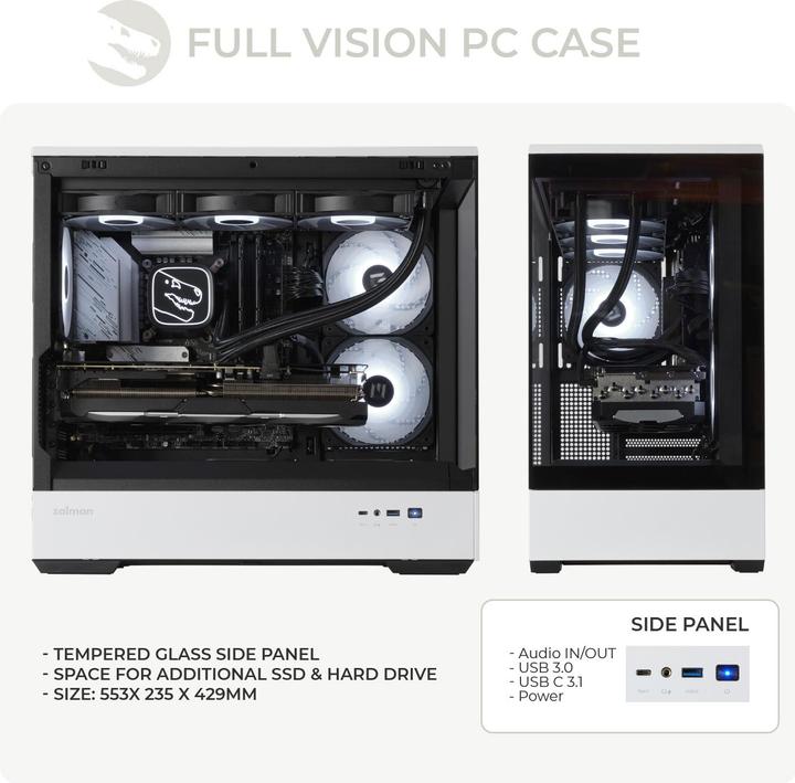 Produktbild Sedatech Expert Gaming PC - UCCL706I1I1HF (32 GB, 1000 GB, GeForce RTX 4060)