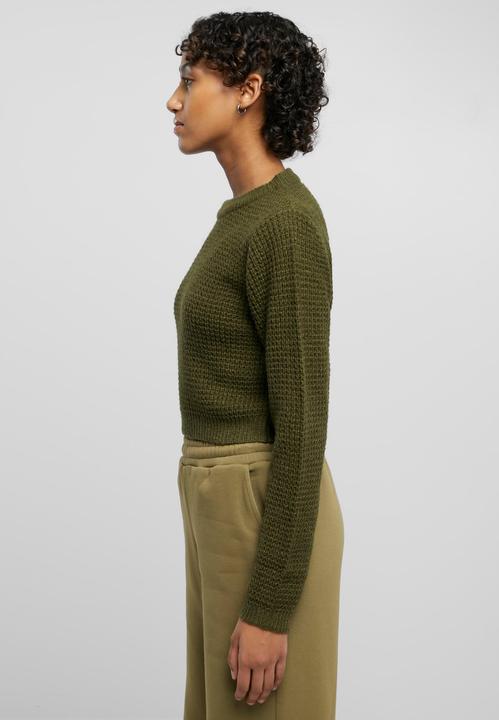 Image du produit Urban Classics Ladies Short Waffle Sweater (XL)