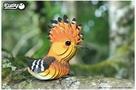 Actual product image Eugy 3D hoopoe craft kit (MQ6)