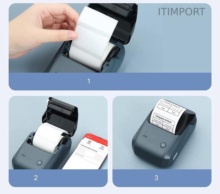 Actual product image Niimbot B1 (203 dpi)