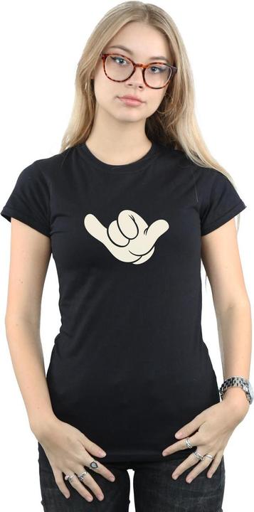 Actual product image Disney Womens/Ladies Mickey Mouse Skate Cotton T-Shirt (L)