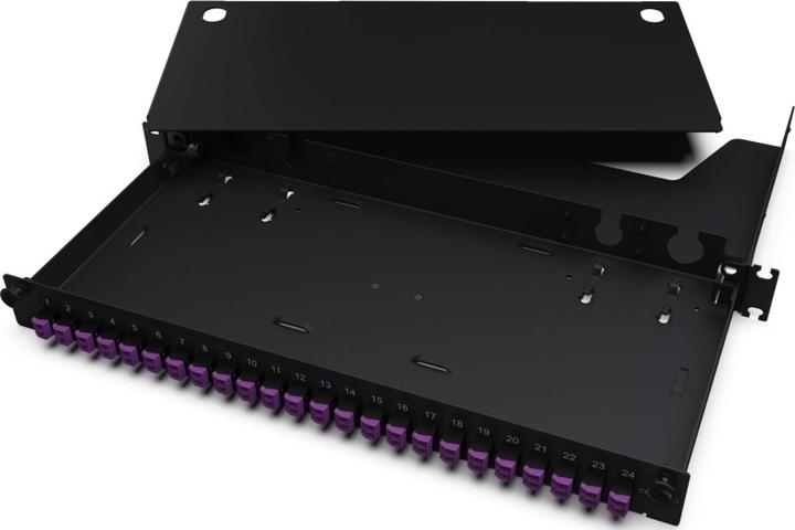 Immagine prodotto Corning LAN1-24AE-PGTL-B Custodia da campo per distribuzione in fibra ottica 24 fibre DPX OS2 LC (S/UTP, CAT6a, 0.23 m)