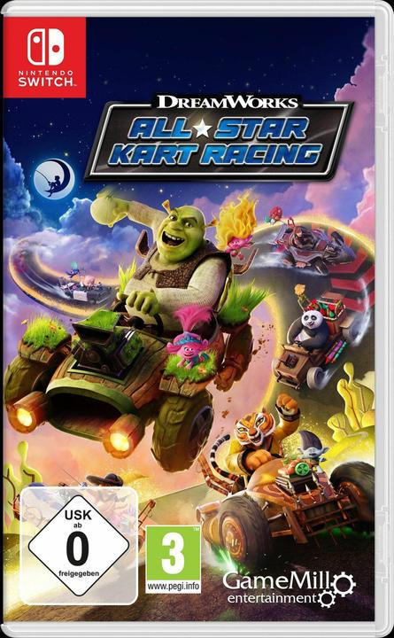 Produktbild GameMill Entertainment Dreamworks All-Star Kart Racing (Switch, Switch Lite, Switch OLED, DE)