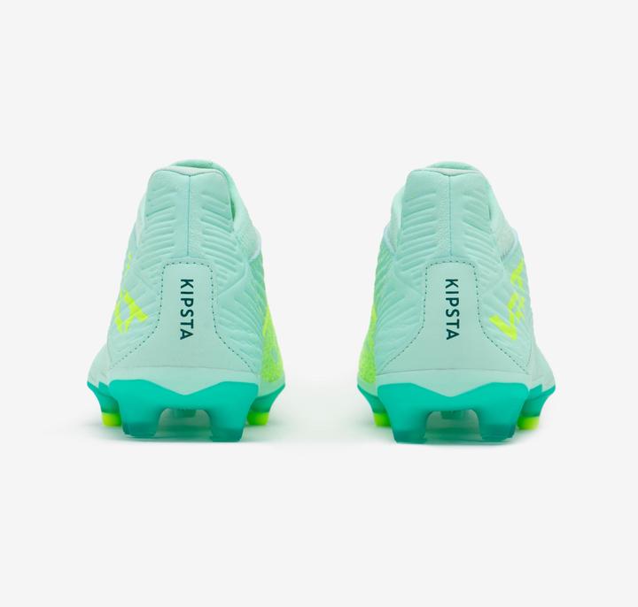 Image du produit Kipsta Chaussures de football enfant a lacets viralto iii fg vertes (34)