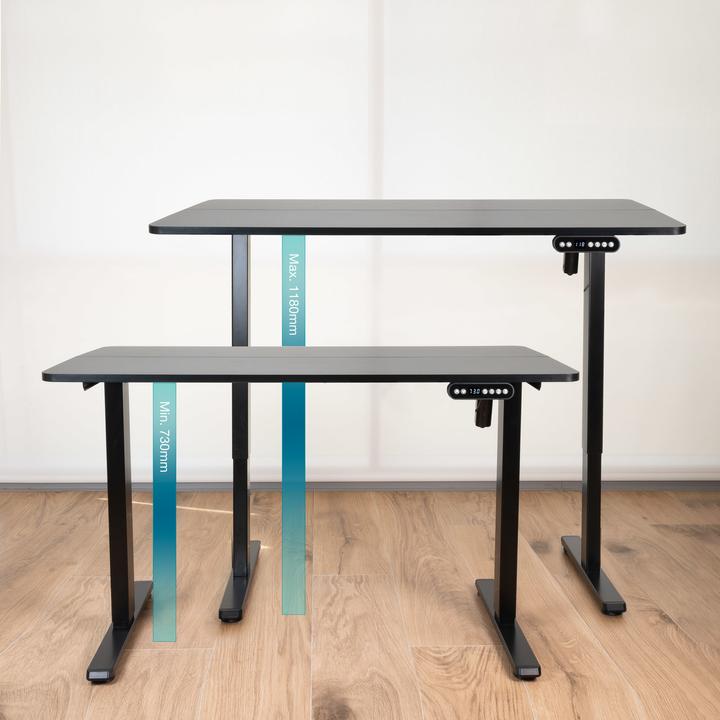 Image du produit Tooq Technology Mesa Escritorio Origami Elã?Ctrica Ajustable Negra