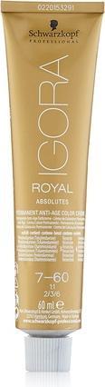 Actual product image Schwarzkopf Professional Igora Royal - 7-60 Medium Blonde Chocolate Natural (Blond, Brown)