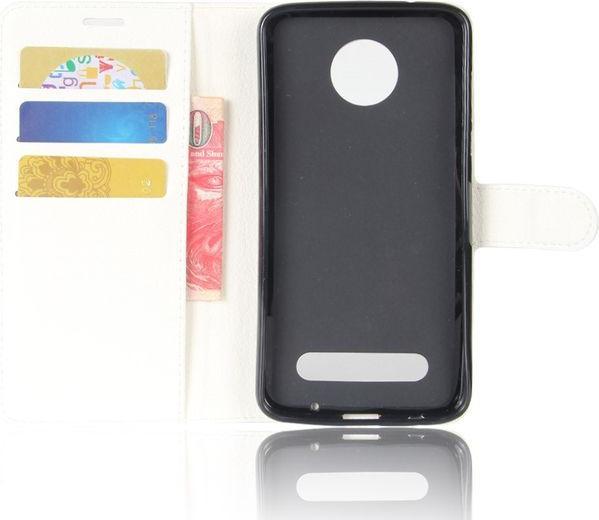 Produktbild MU Classic Leder Hülle mit Litchitextur (Motorola Moto Z2 Play)