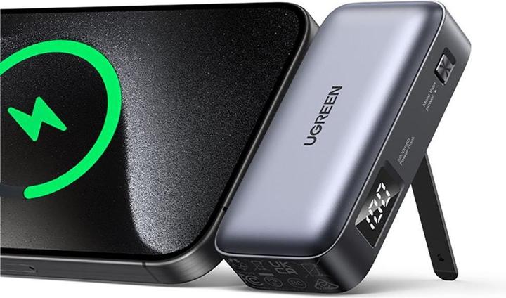 Produktbild Ugreen 5000mAh Power Bank with Built-in USB-C Connector (5000 mAh, 22.50 W, 18 Wh)