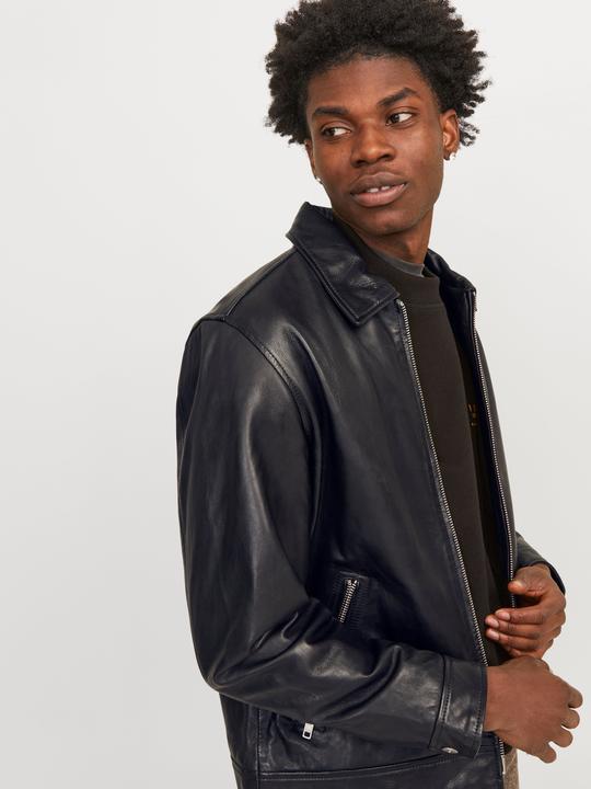 Produktbild Jack & Jones Kunstlederjacke Kunstlederjacke (XXL)