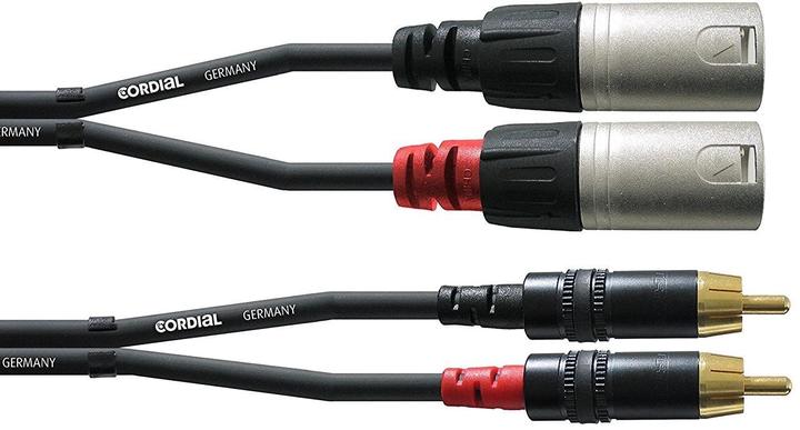 CFU 6 MC - Unbalanced connection cable / twin cable (6 m, Cinch)