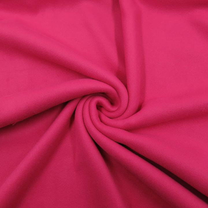 Image du produit Stoffrestposten Premium Fleece - Rose - vente minimale : 1 mètre