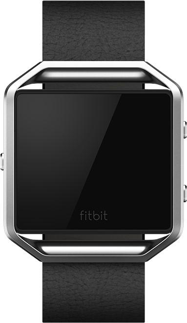 Actual product image Fitbit Blaze leather bracelet with frame (Genuine leather, Blaze)