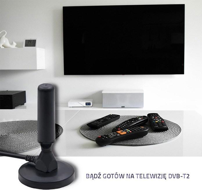 Immagine prodotto Qoltec Antenna omnidirezionale 4G LTE DUAL 7dBI per interni e per esterni (4G)