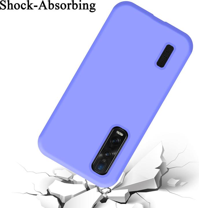 Produktbild Cadorabo TPU Liquid Silicone Case Hülle für Oppo FIND X2 PRO (Oppo Find X2 Pro)