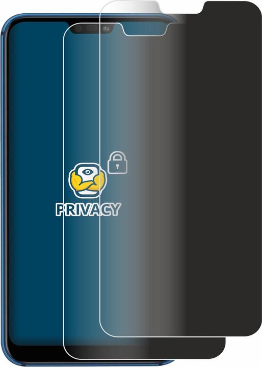 Actual product image BROTECT Anti-spy privacy film Blue light protection film (2 Piece, Huawei P20 Lite)