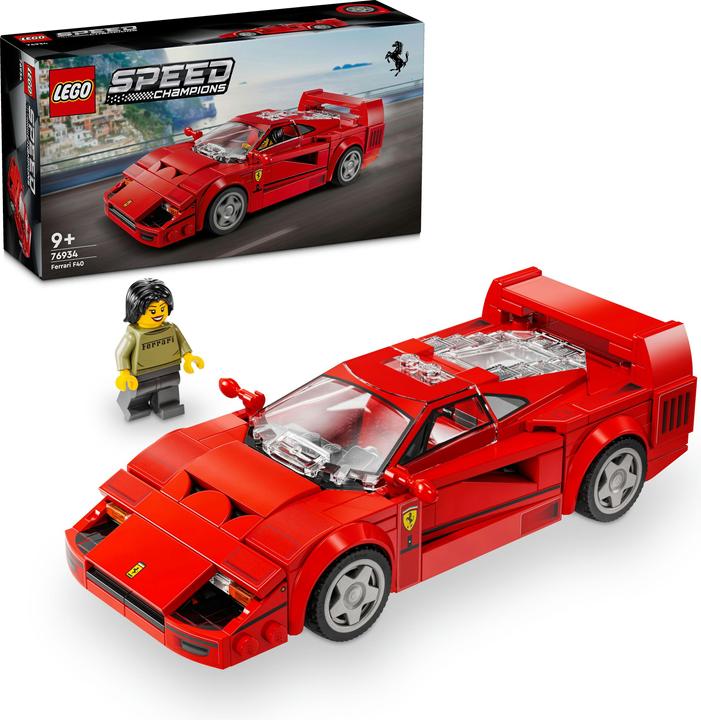 Image du produit LEGO Ferrari F40 supercar (76934, LEGO Speed Champions)