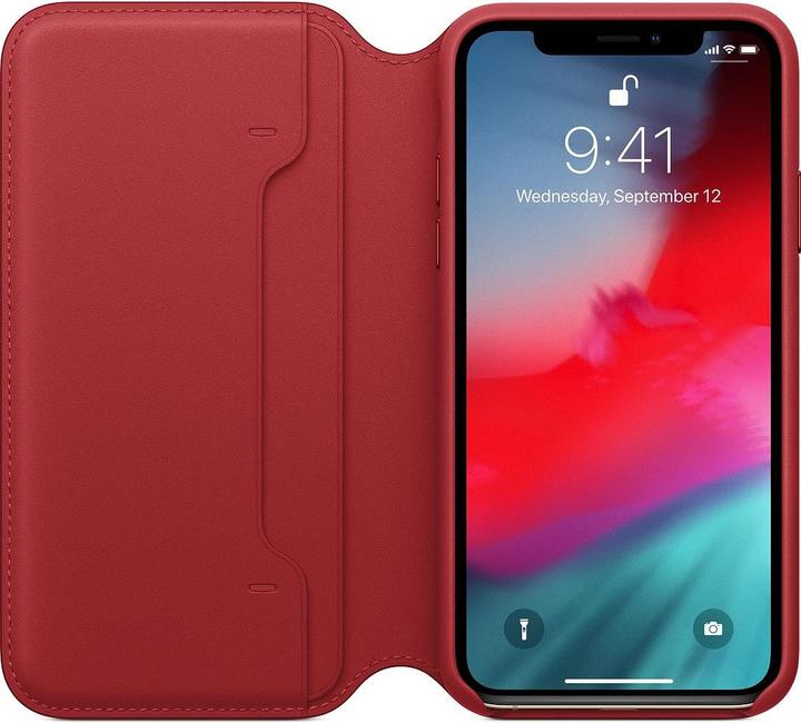 Actual product image Apple Leather Folio Case (Apple iPhone XS, Apple iPhone X)