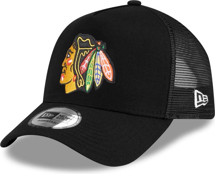 Produktbild New Era Mesh A-Frame Trucker Cap - NHL Chicago Blackhawks (One Size)