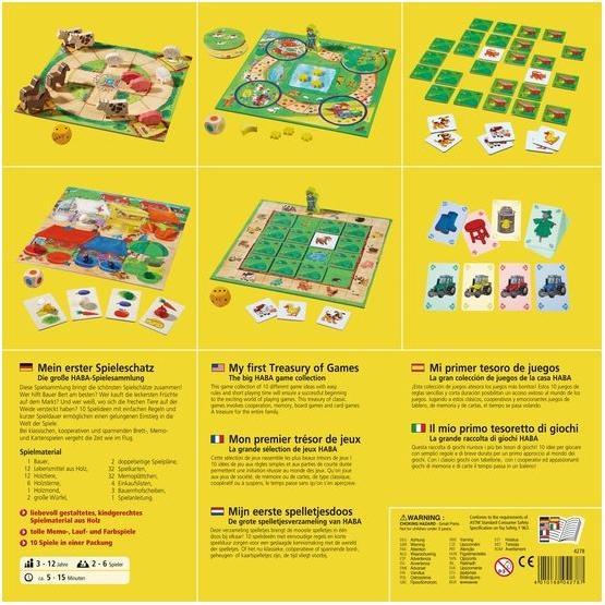 Produktbild Haba Mein erster Spieleschatz (Deutsch)