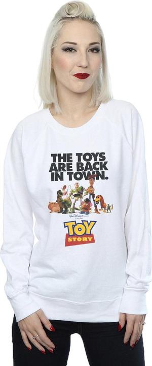 Actual product image Disney Womens/Ladies Toy Story Movie Poster Sweatshirt (XL)