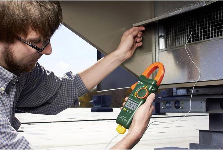 Actual product image Extech Hand multimeter, current clamp di (CAT III 600V)