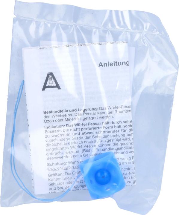 Immagine prodotto Arabin Würfel Pessar Gr0 25mm perforiert mit Knopf