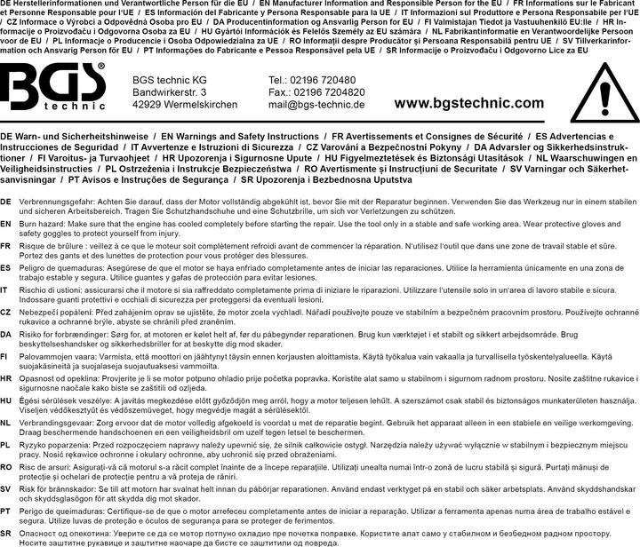 Produktbild BGS Reparatursatz für Glühkerzengewinde für Audi, VW 28-tlg.