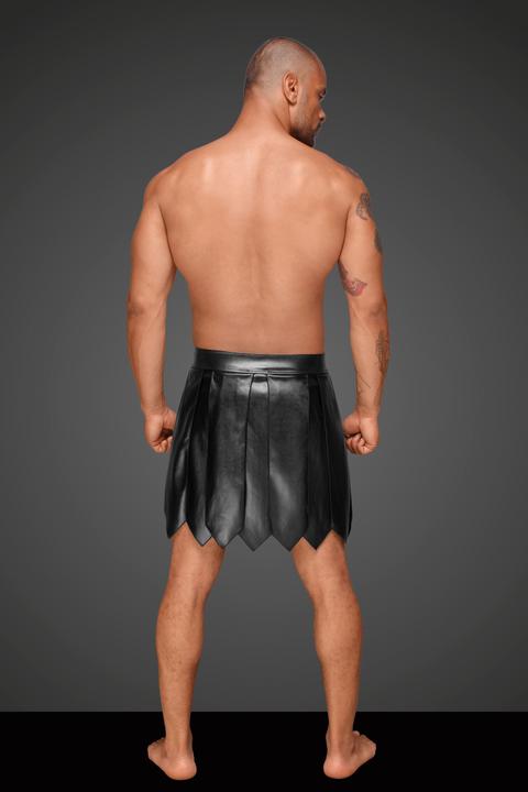 Image du produit Noir Handmade Jupe gladiateur en cuir (S)