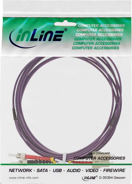 Produktbild InLine LWL Duplex Kabel (CAT8.1, 2 m)