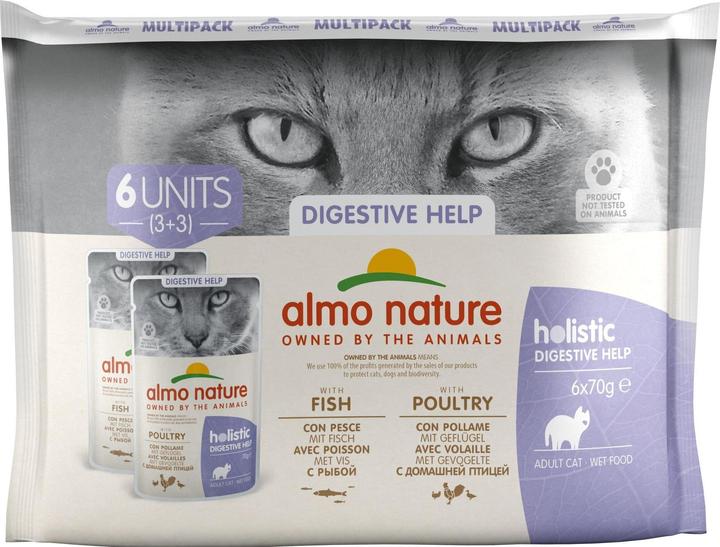 Almo Nature Holistic Digestive (Adult, 6 Stk., 420 g)