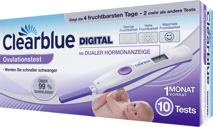 Produktbild Clearblue Ovulationstest 10Stk.