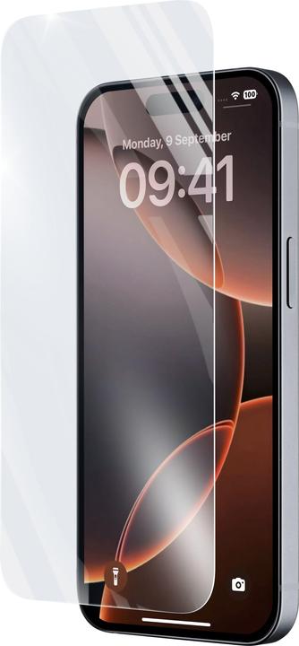 Immagine prodotto Cellularline Impact Glass - iPhone 16 Pro Max Vetro temperato sottile, resistente e super sensibile Trasparente (1 Pezzo/i, Apple iPhone 16 Pro Max)