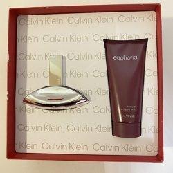 Calvin Klein - Euphoria Gift Set Eau De Parfum And 100ml Perfumed Body Lotion 100ml (Parfum set)
