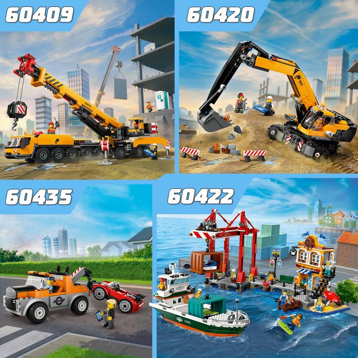 Actual product image LEGO Mobile construction crane (60409, LEGO City)