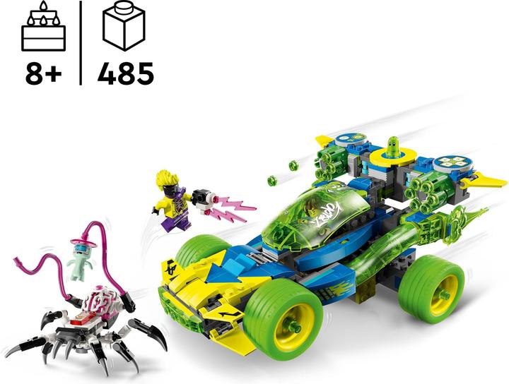 Immagine prodotto LEGO Mateo mit dem Z-Blob Action-Rennwagen (71491, LEGO Dreamzzz)