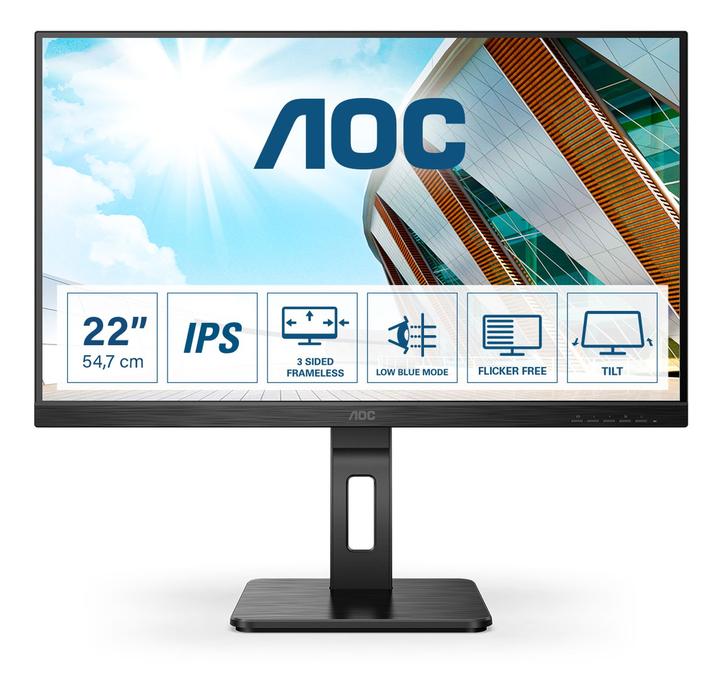 Actual product image AOC 22P2Q (1920 x 1080 pixels, 21.50")