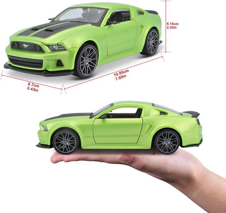 Actual product image Maisto 1:24 Model Car Ford Mustang 2