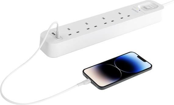 Immagine prodotto Belkin Protezione contro le sovratensioni Surgemaster (4 x, 2 m)