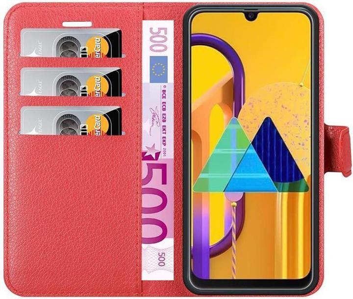 Actual product image Cadorabo Book with stand function cover (Samsung Galaxy M21, Samsung Galaxy M30s)