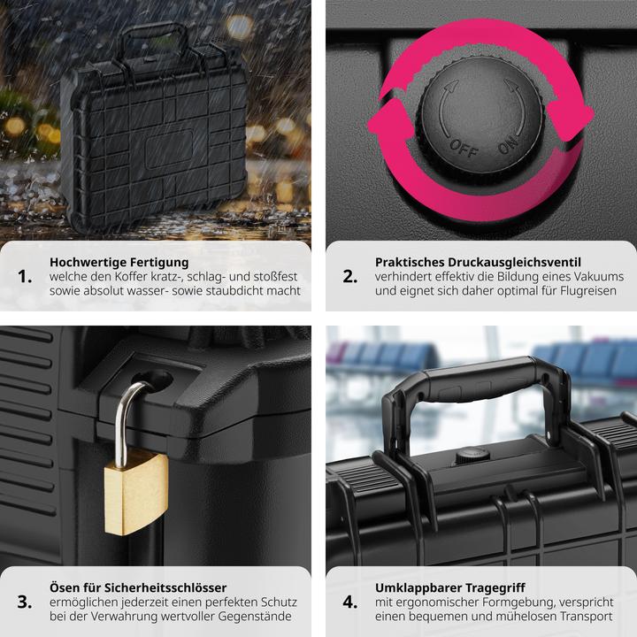 Actual product image tectake Universal photo case (Photo case, 8.90 l)