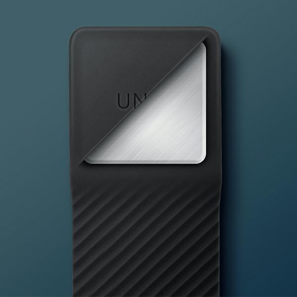 Immagine prodotto Uniq etui Heldro Mount iPhone 14 Plus 6.7" czarny/fumo di vapore (Apple iPhone 14 Plus)