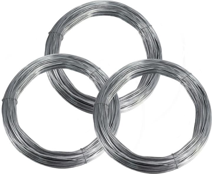 Produktbild Aquagart 375m Spanndraht 3,0mm für Wildzaun Forstzaun Weidezaun Knotengeflecht