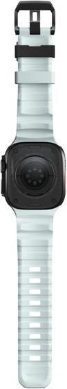 Immagine prodotto Nomad Rocky Point Band 46/49mm Icy Blue Glow Connector Black (Gomma fluorurata (FKM), Apple Watch Ultra 2, Apple Watch Ultra)