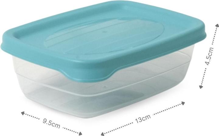 Actual product image Hobby 3er-Set Aufbewahrungsdosen Frischhaltedosen Vorratsdosen Stapeldosen (0.30 l)